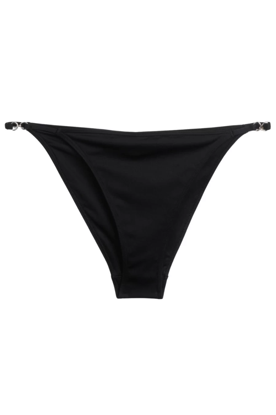 Icone Swim Black Limoncello Bikini Bottom - Size L (UK 12) | High Waisted Swimwear