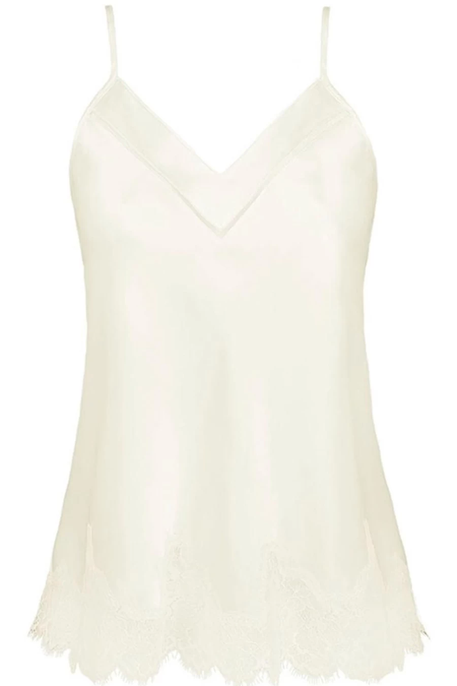 Simone Pérèle Nocturne Silk Camisole in Natural - Luxurious Women's Sleepwear