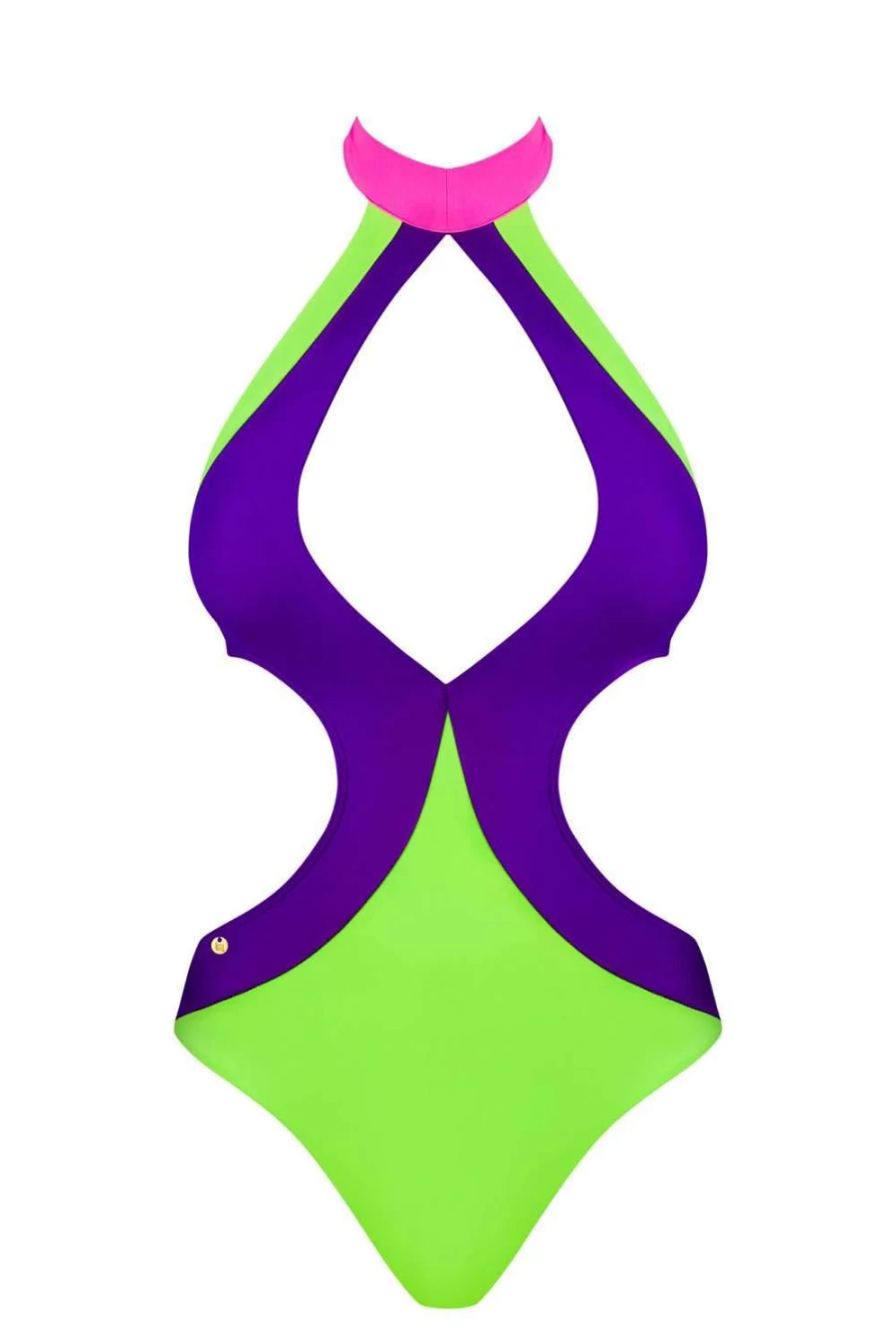 Obsessive Playa Norte Swimsuit in Acid Violet | Trendy Women's One-Piece Bathing Suit