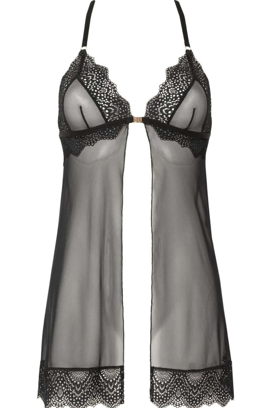 Atelier Amour Nommee Desir Black Babydoll Lingerie for Women