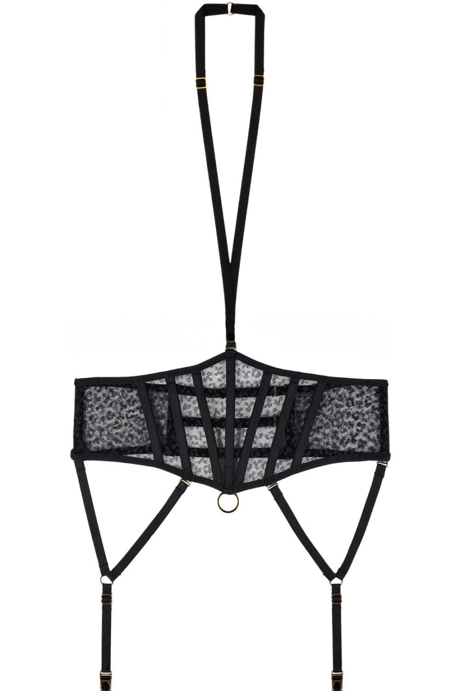Aubade Black Cloud Nine Waist Cincher Corset for Women - Multiway Shapewear