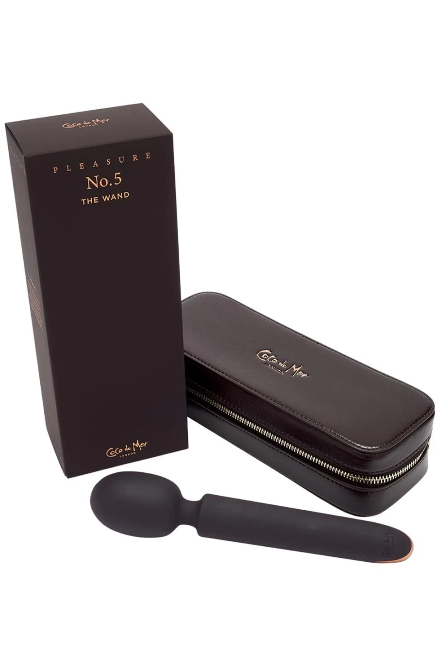 Coco de Mer The Wand No.5 - Luxury Brown Sensual Massager