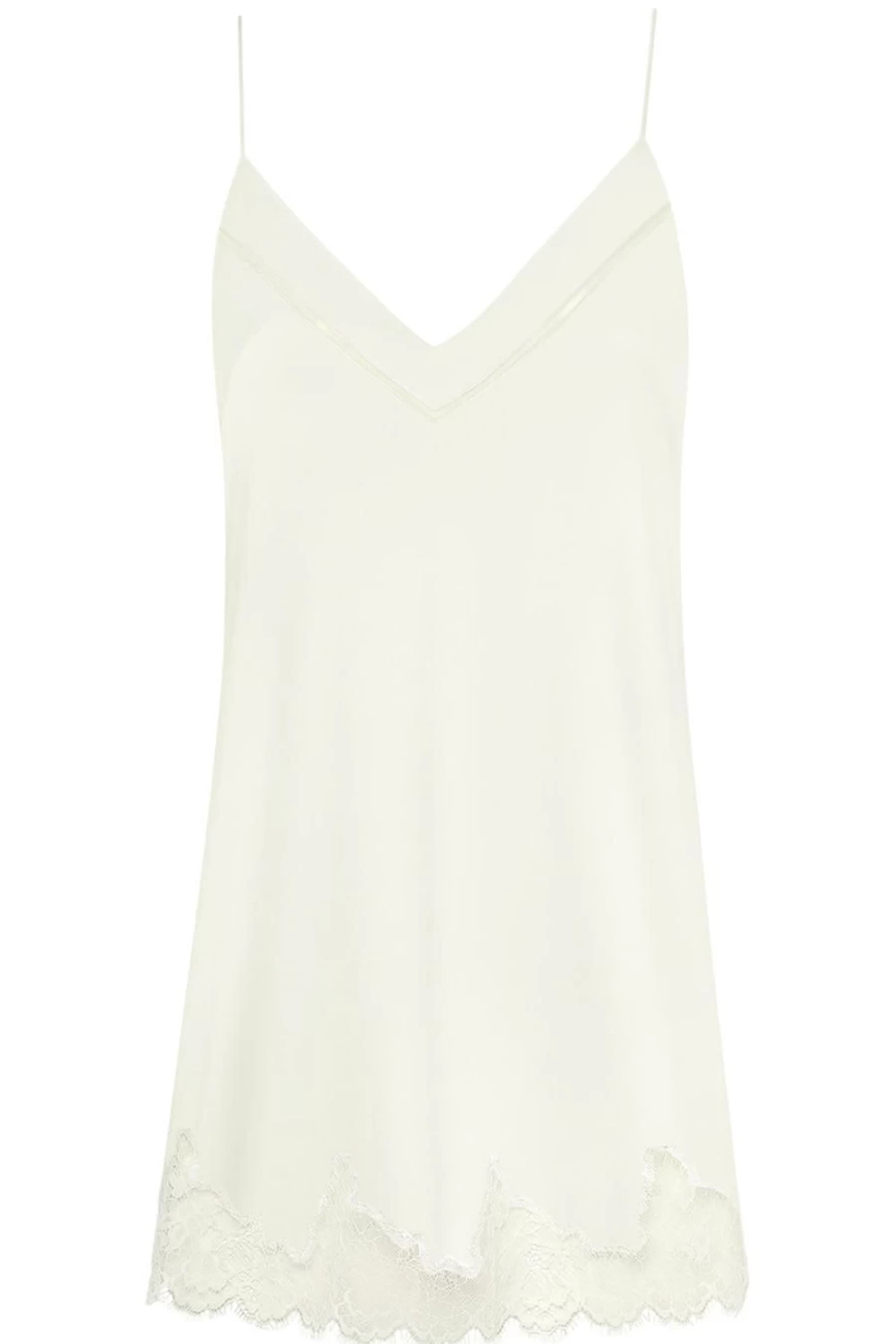 Simone Pérèle Nocturne Silk Nightdress in Natural - Luxurious Women's Sleepwear