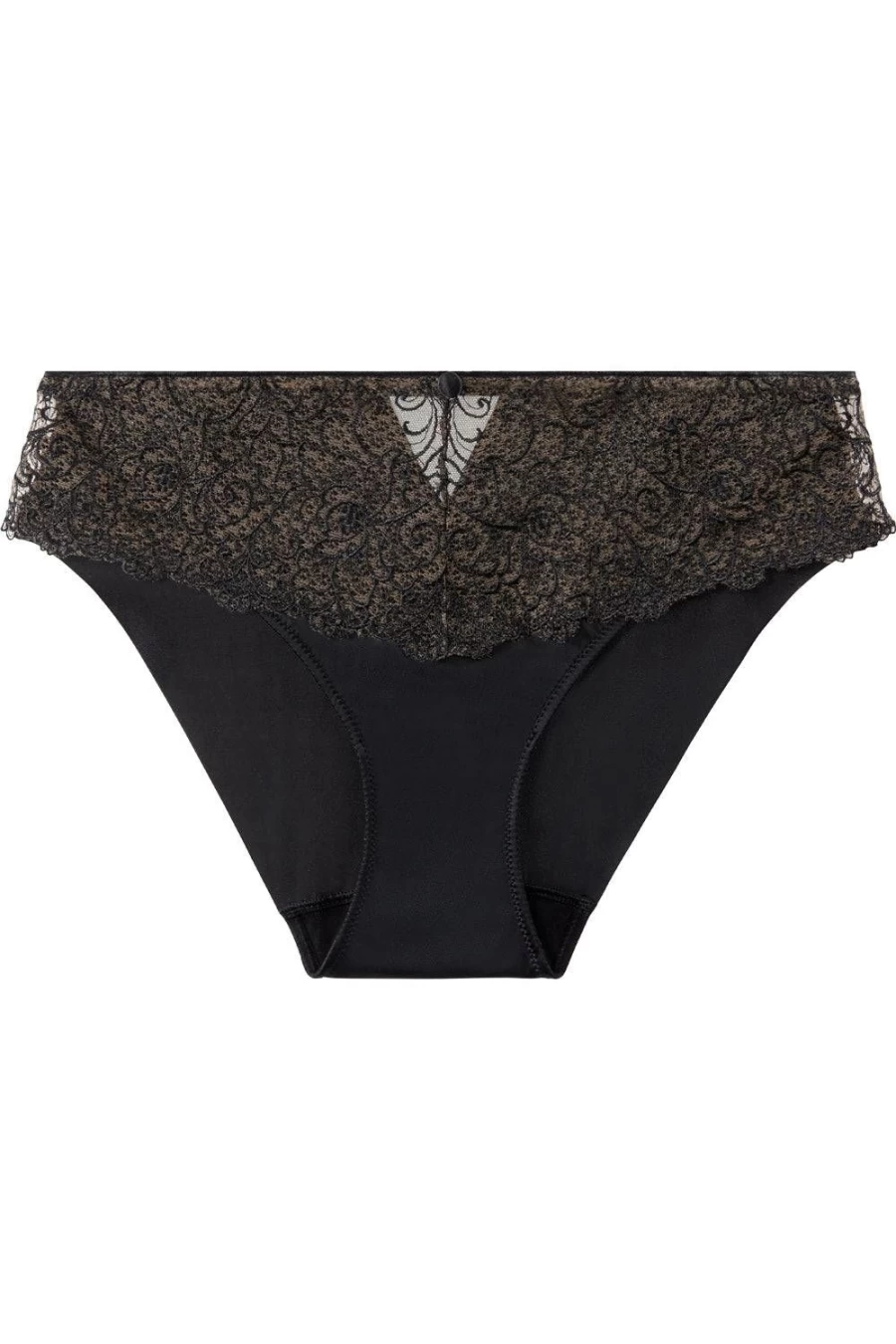 Aubade - Miss Karl Brazilian Brief in Black Tuxedo by Karl Lagerfeld