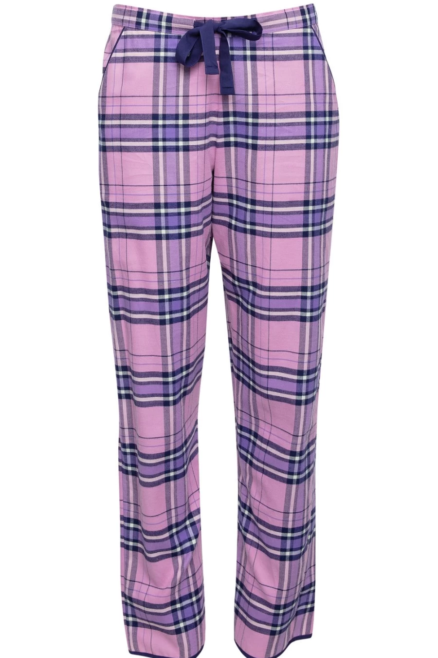 Cyberjammies Violet Check Multi-Colored Pyjama Pants for Women & Men