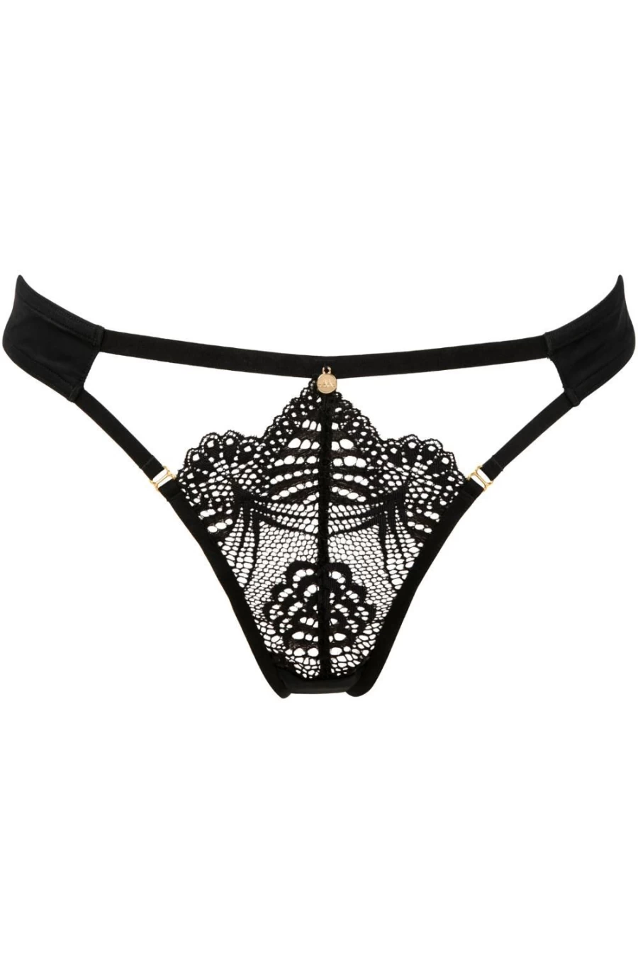 Atelier Amour Black Enlace Moi Tanga - Stylish & Comfortable Lingerie