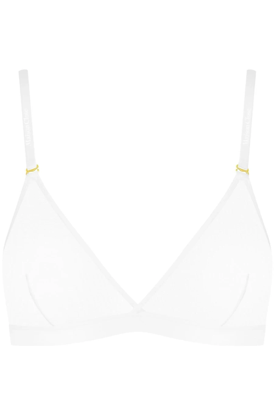 Maison Close White Triangle Bra - Corps A Corset Lace Bralette