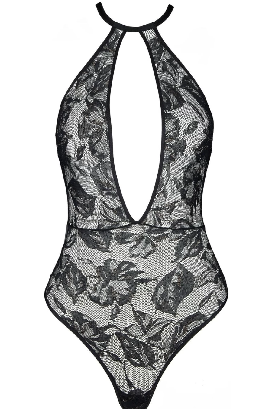 Aubade Black Twist And Love Thong Bodysuit - Lingerie for Women