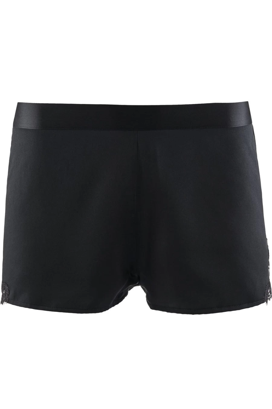 Aubade Black Silk Short Toi Mon Amour Lingerie