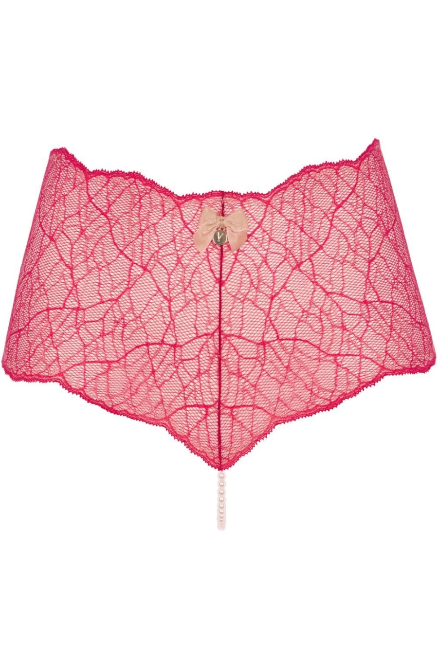 Bracli Red Sydney Pearl Panty - Elegant Lingerie for Women