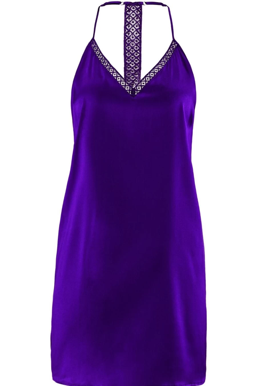 Aubade Ultraviolet Silk Desire Nightie - Luxurious Women's Lingerie