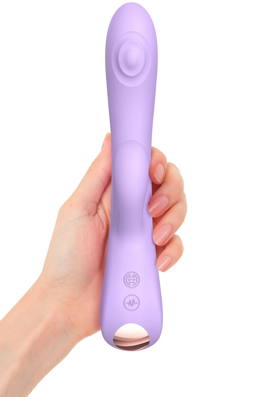 "Love to Love Bunny & Clyde Couples Vibrator - Dual Tapping Massager for Enhanced Pleasure"