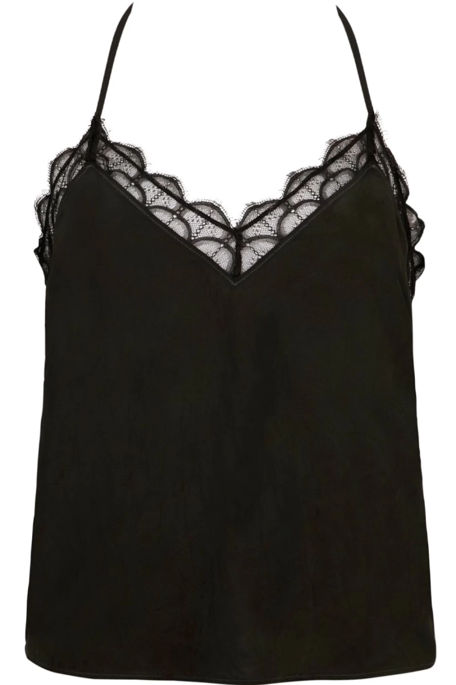 Atelier Amour Mystic Shadow Black Top for Women - Elegant Gothic Style