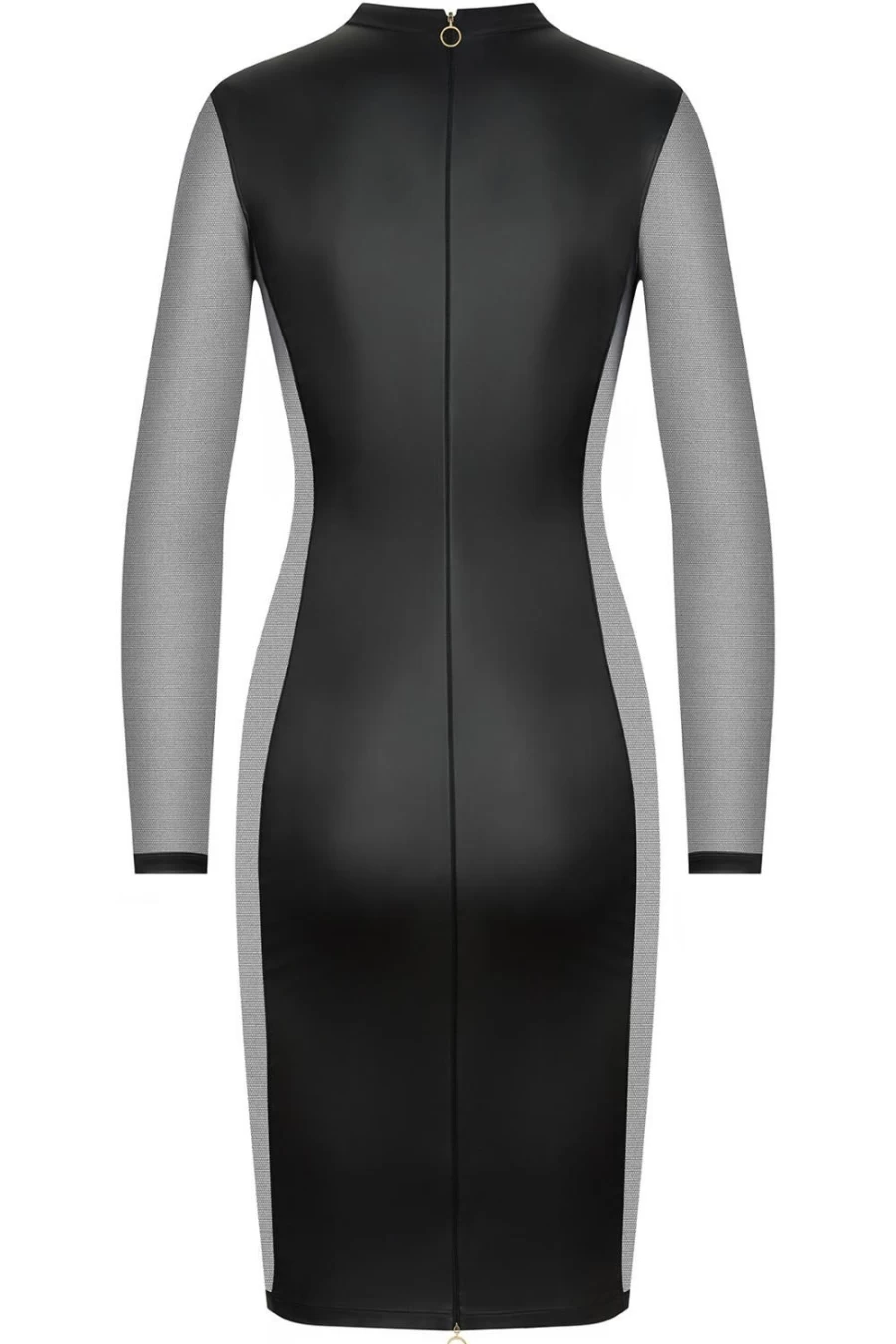 Maison Close Black Chambre Noire Midi Dress - Elegant Vintage Style