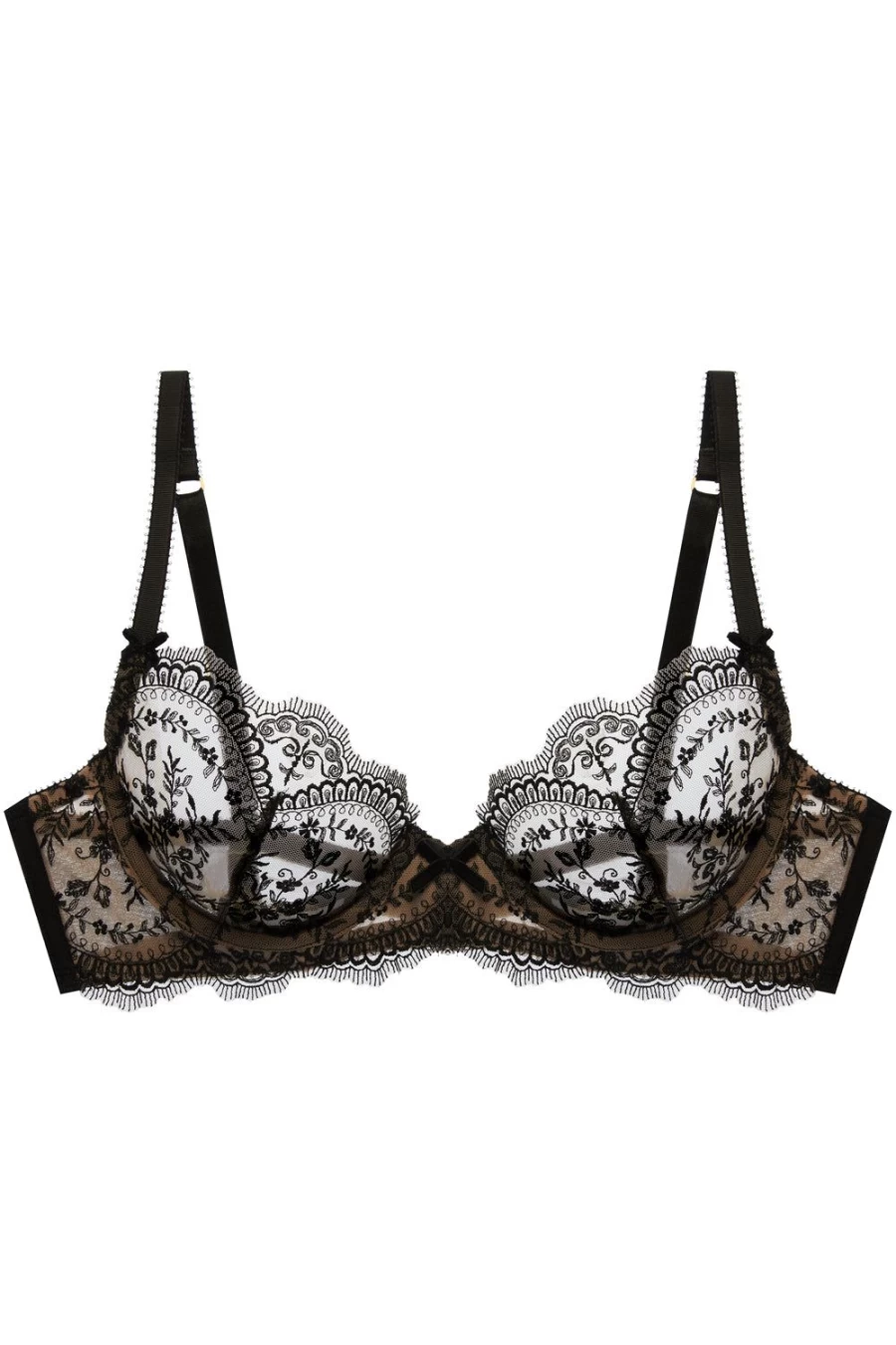 Dita Von Teese Severine Black Underwire Bra Lingerie