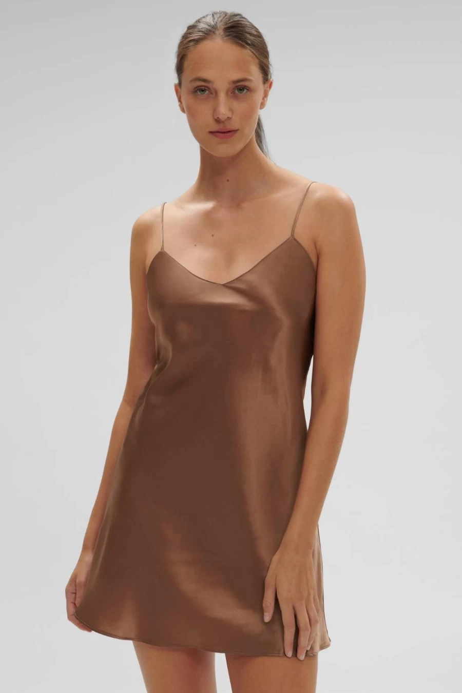Simone Pérèle Macchiato Dream Silk Nightdress - Luxurious Women's Sleepwear