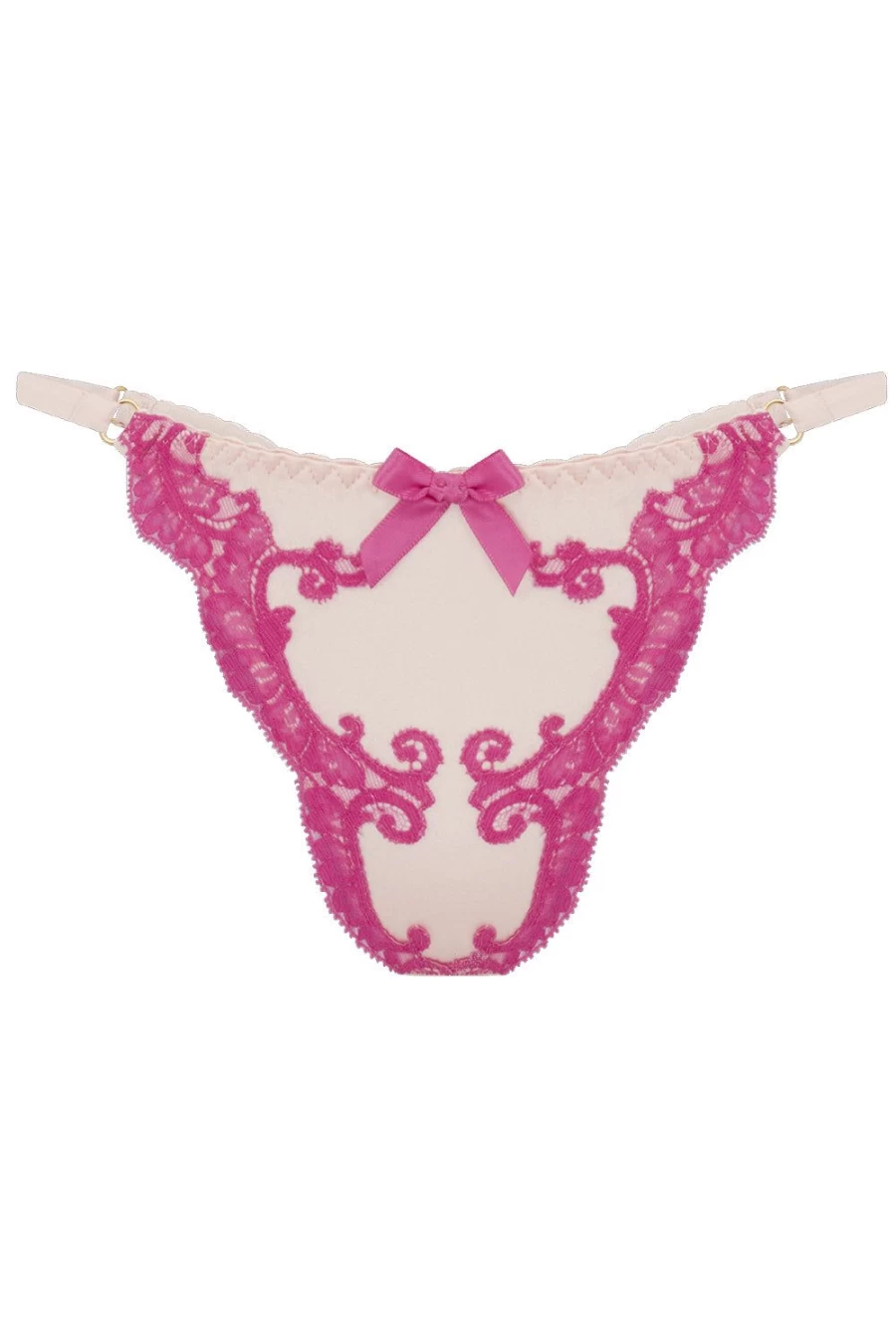 Agent Provocateur Molly Thong Pink Lingerie - Sexy Women's Underwear