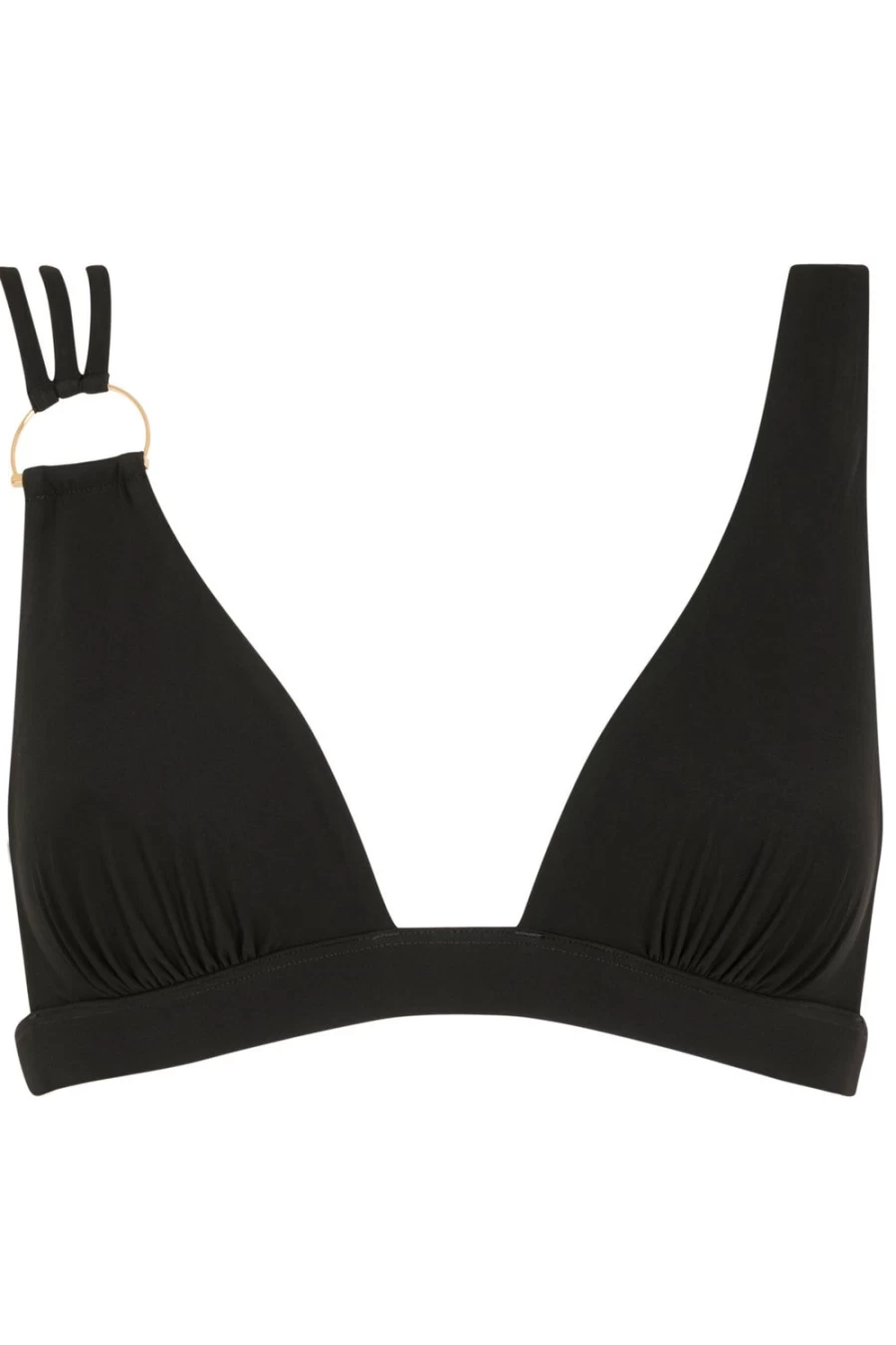 Atelier Amour Black Triangle Bikini Top - L'Eau A La Bouche Style