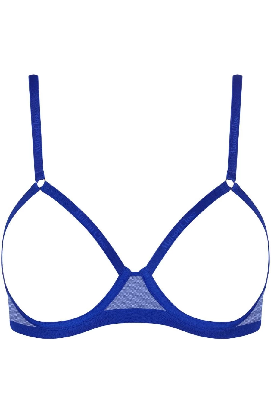 Maison Close Neon Blue Open Underwire Bra - Corps A Corset Lingerie