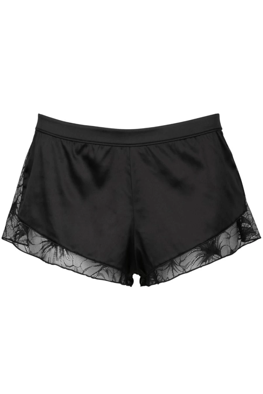 Atelier Amour Nuit A Broadway Shorty - Black Lingerie Set