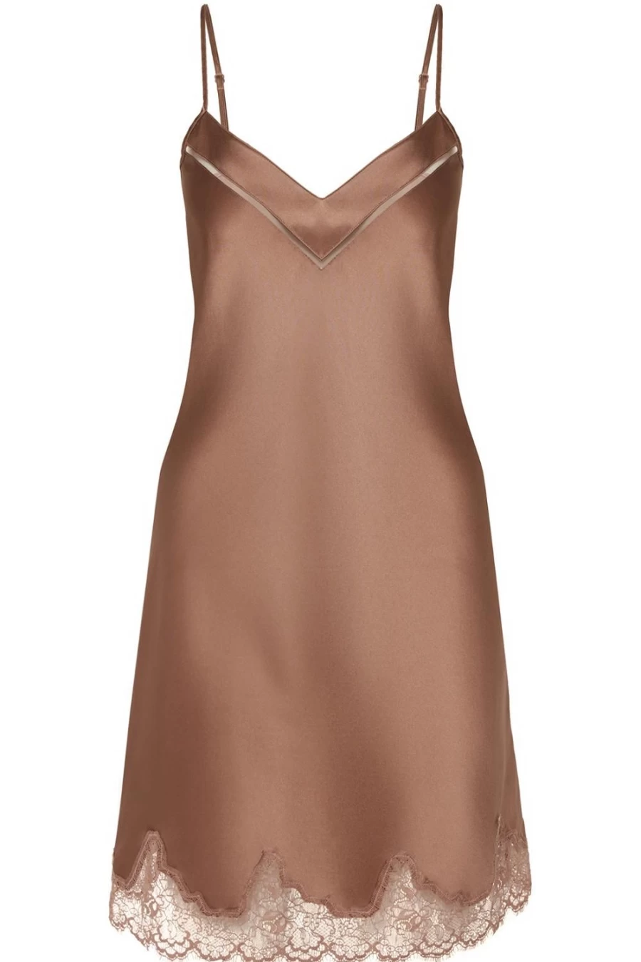 Simone Pérèle Macchiato Nocturne Silk Nightdress - Luxurious Women's Sleepwear