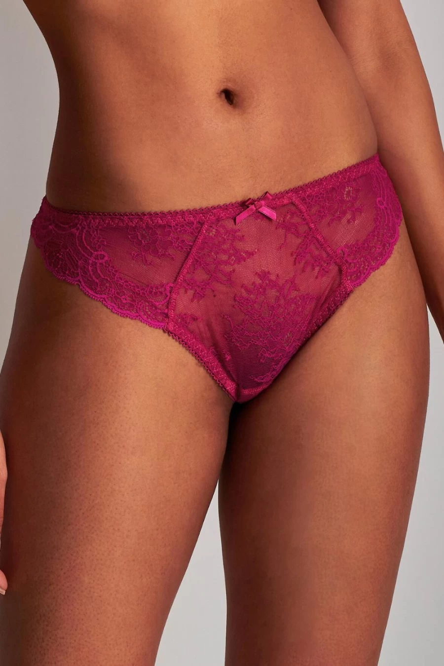 Aubade Danse Des Sens Tanga Lingerie in Pink Pulsion | Elegant French Design