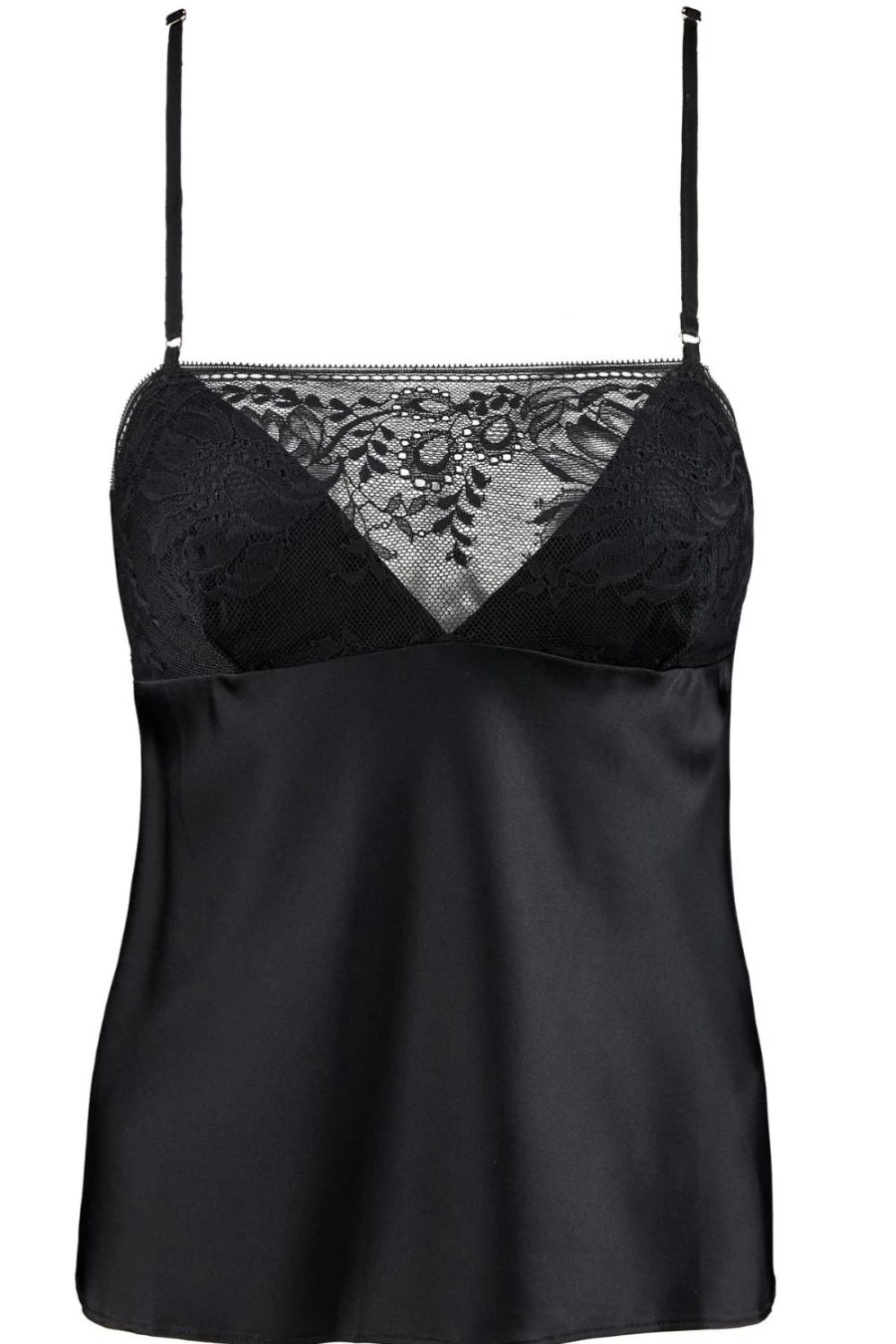 Aubade Midnight Whisper Top - Black Lace Lingerie for Women