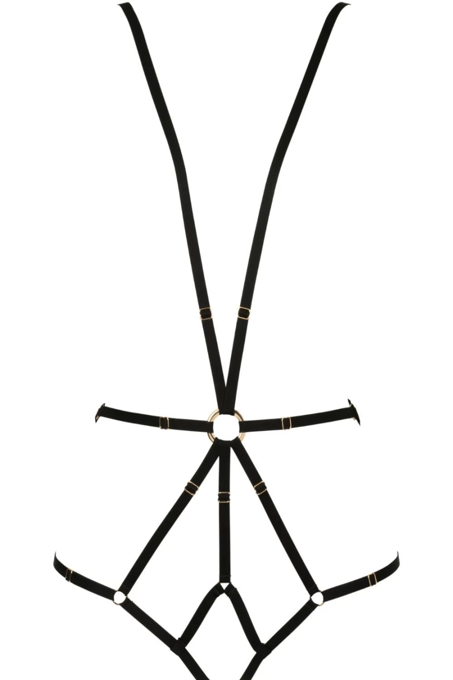 Atelier Amour Black Insoutenable Legerete Harness - Stylish BDSM Gear for Adults