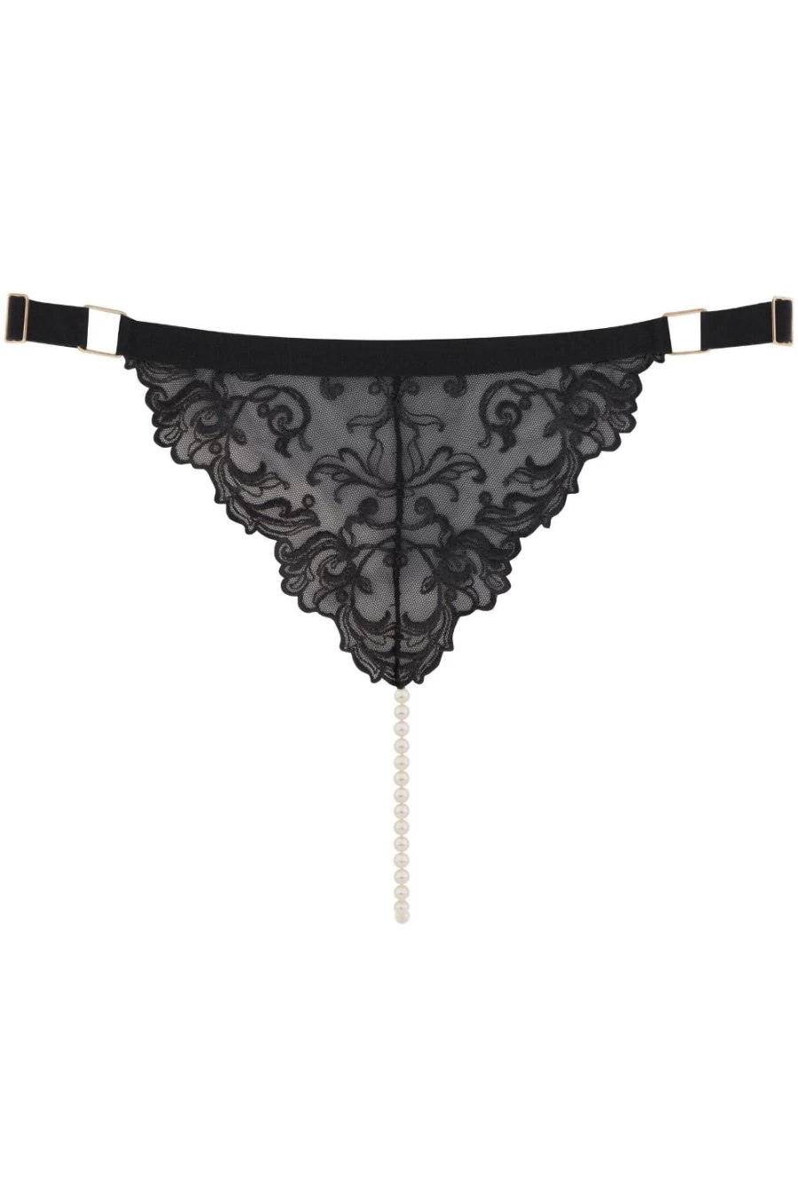 Bracli Black Vienna G-String Lingerie for Women - Comfortable & Sexy Thong Underwear