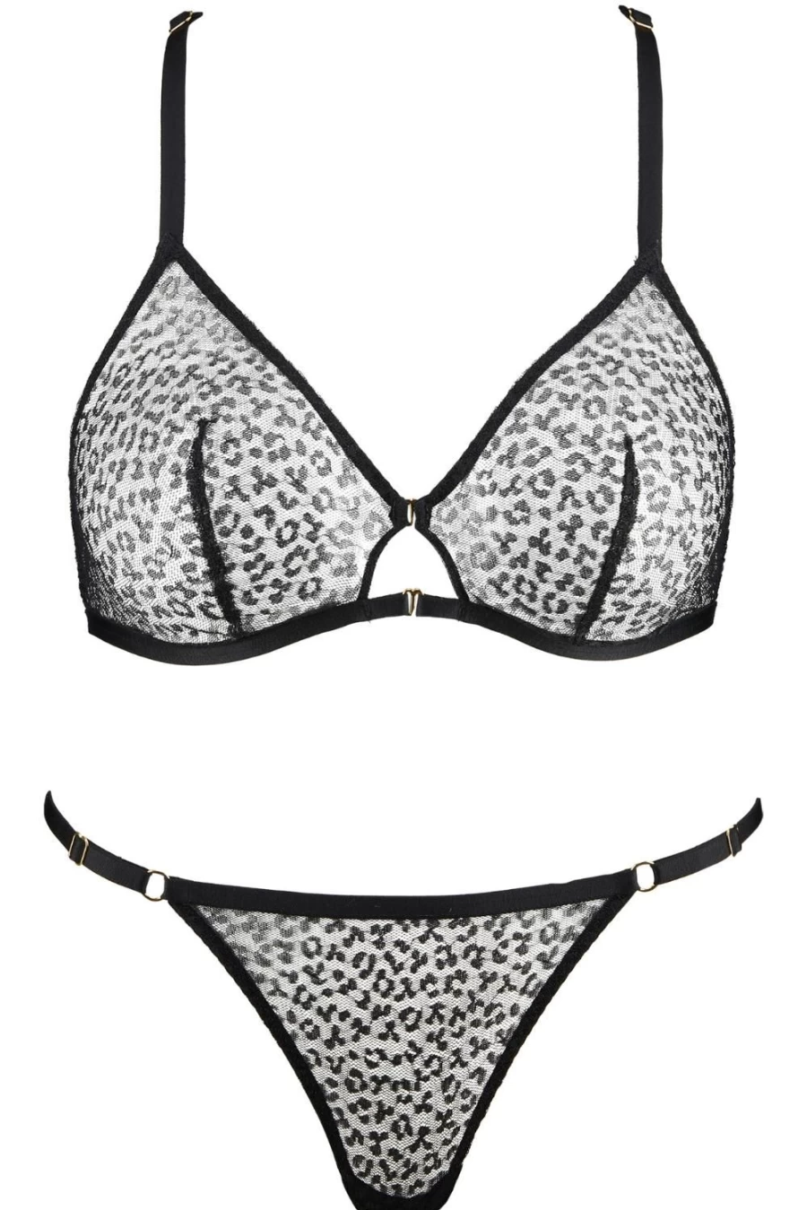 Aubade Black Cloud Nine Bralette & Thong Set - Lingerie
