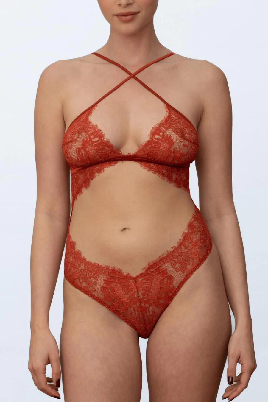 Coco de Muse - Valerie Amber Thong Bodysuit by Coco de Mer