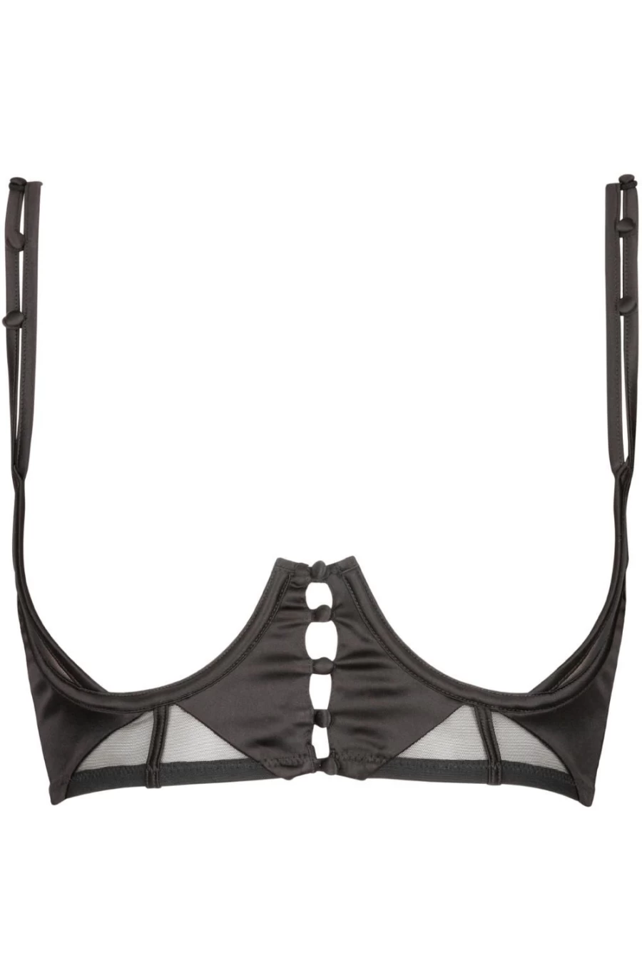 Atelier Amour Black Douce Insomnie Underwire Bustier Corset Top