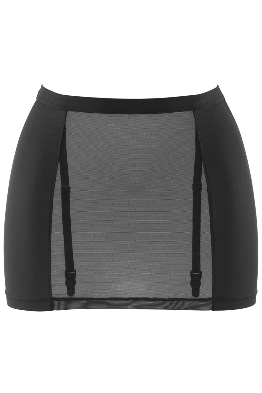 Maison Close Black Pure Tentation Backless Skirt - Elegant Naked Back Design