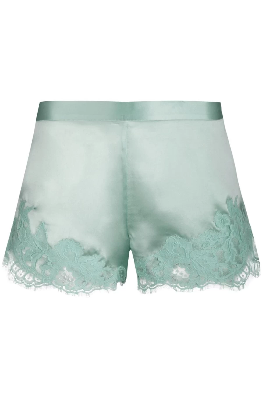 Lise Charmel Amour Nymphea Jade Aqua Pajama Shorts for Women Luxury Sleepwear