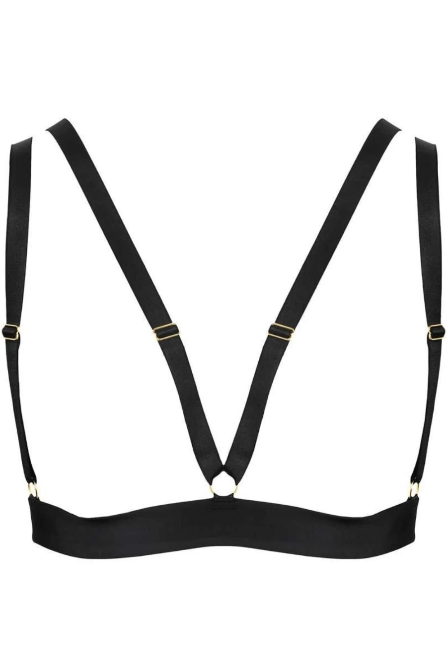 Maison Close Black Tapage Nocturne Cupless Bra - Seductive Lingerie