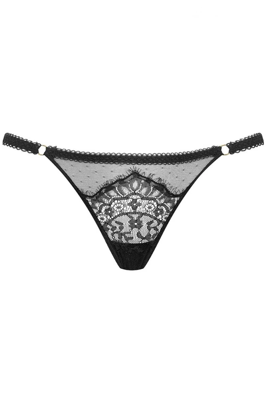 Maison Close Black Divine Mini Thong Lingerie - Inspiration Collection
