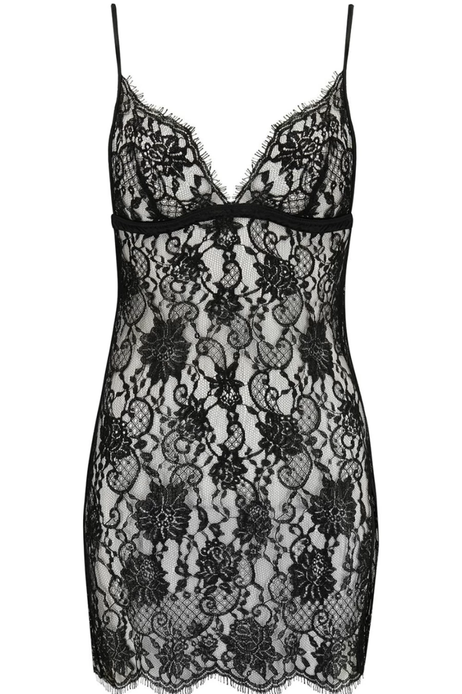 Coco de Mer Hera Slip - Black Lingerie Set