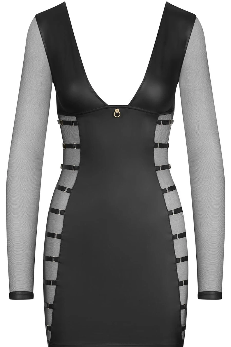 Maison Close Black Chambre Noire Mini Dress - Private Collection