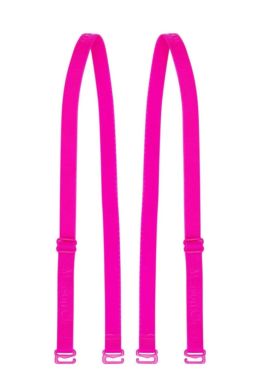 Maison Close Neon Pink Signature Shoulder Straps For Body Harness