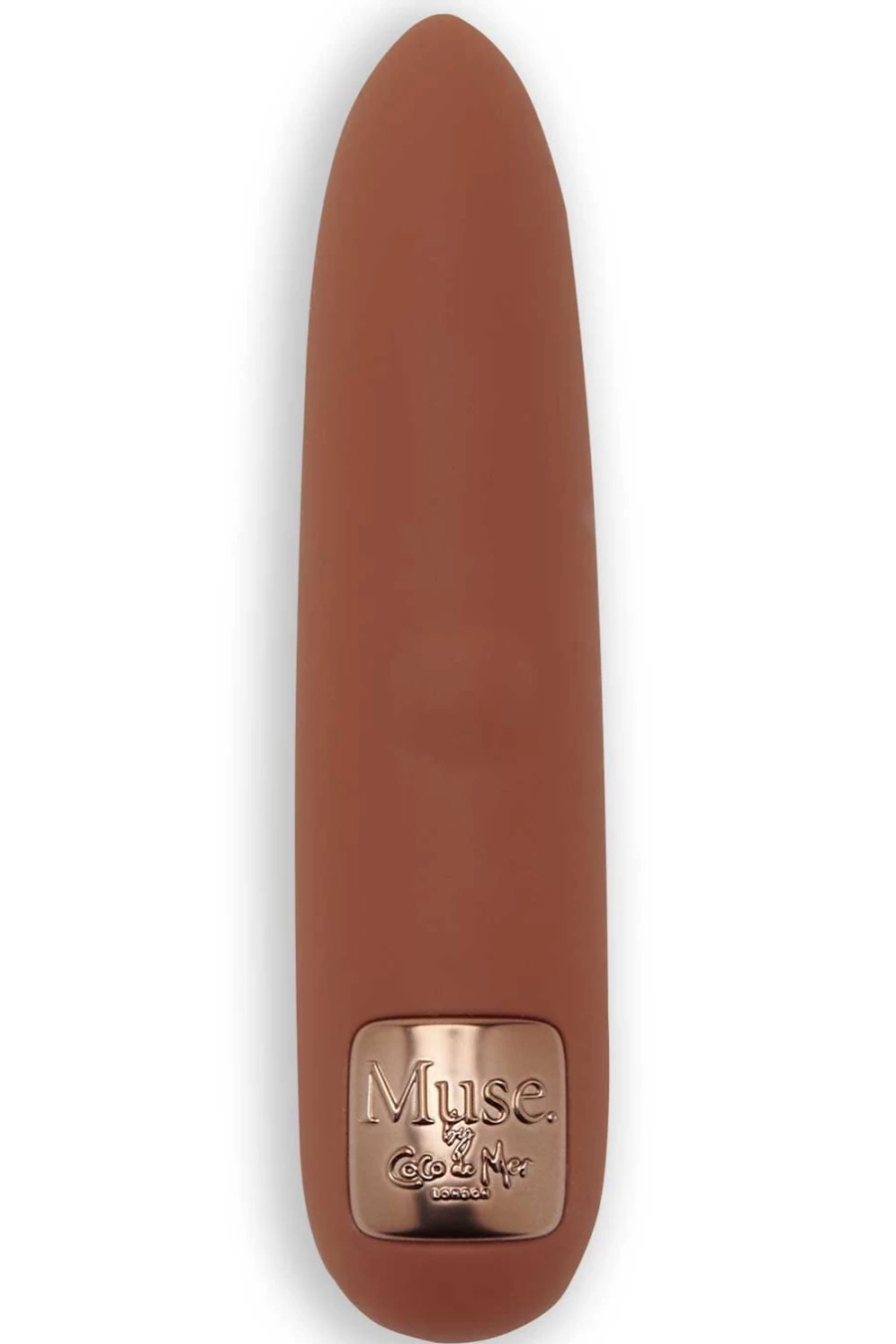 Coco de Mer Muse Bullet Vibrator in Caramel - Luxury Adult Pleasure Product