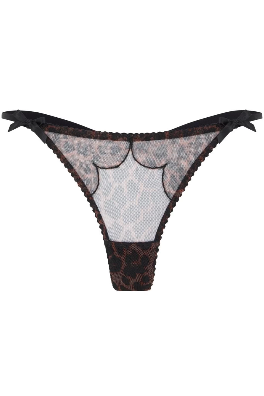 Agent Provocateur Lorna Thong in Leopard Print - Stylish & Seductive Underwear