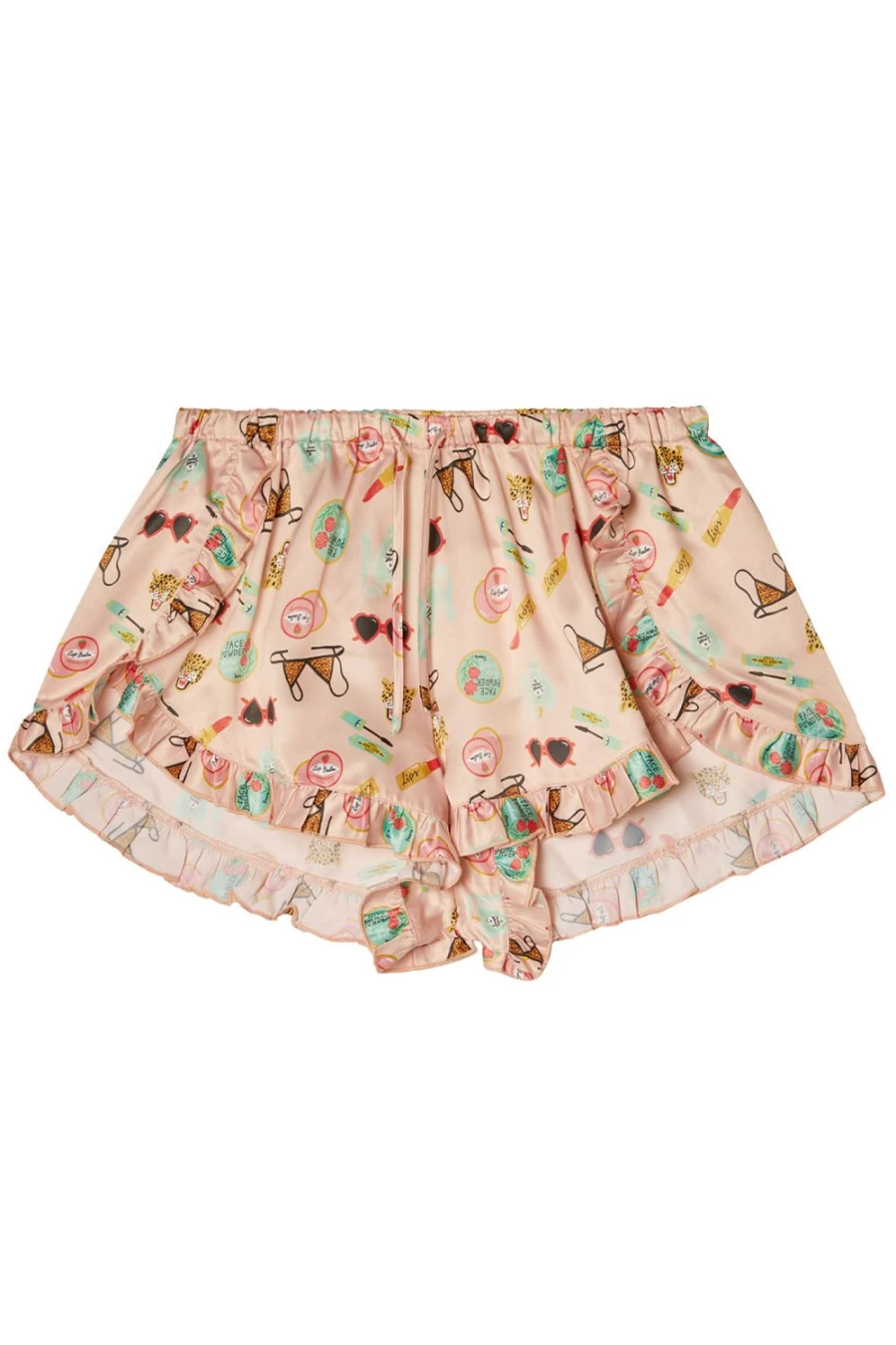 Playful Promises Bodil Jane Girls Best Friend Multi Color Pyjama Shorts