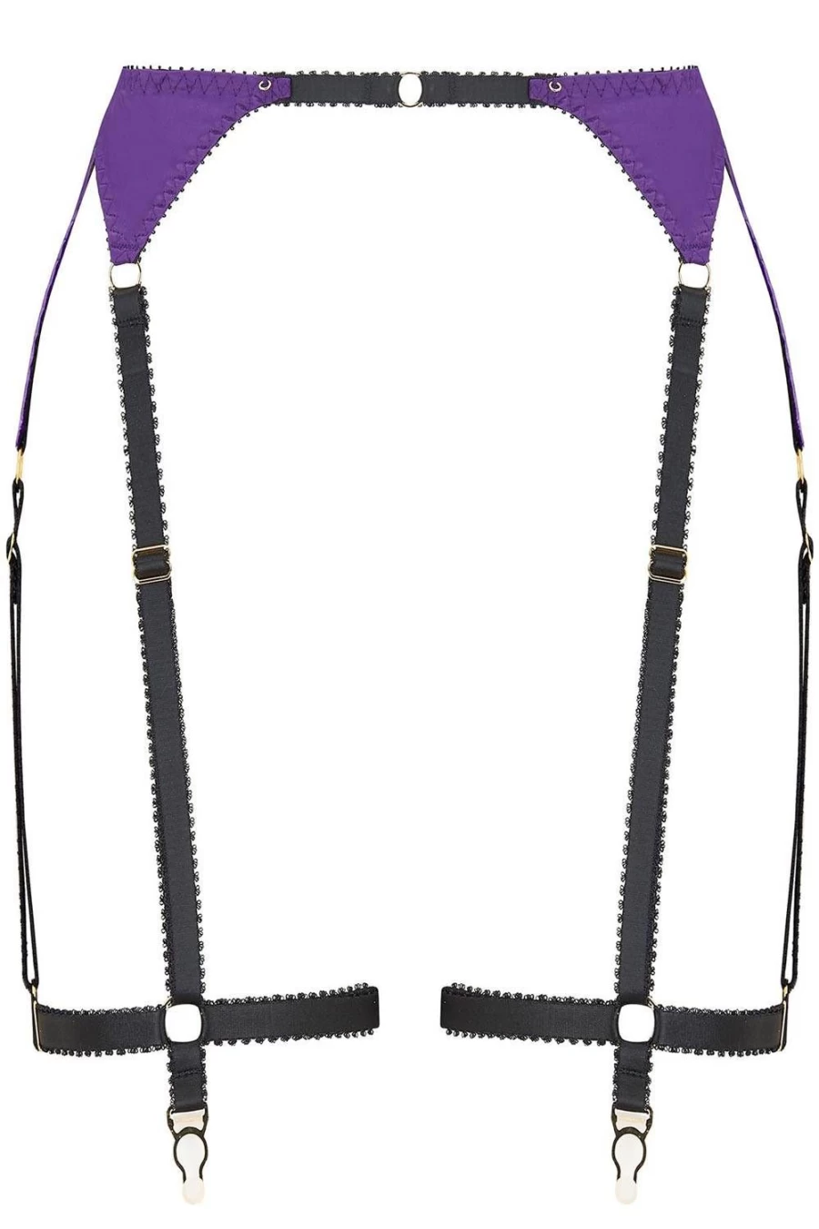 Edge o' Beyond Amethyst Natasha Harness Suspender Belt for Women