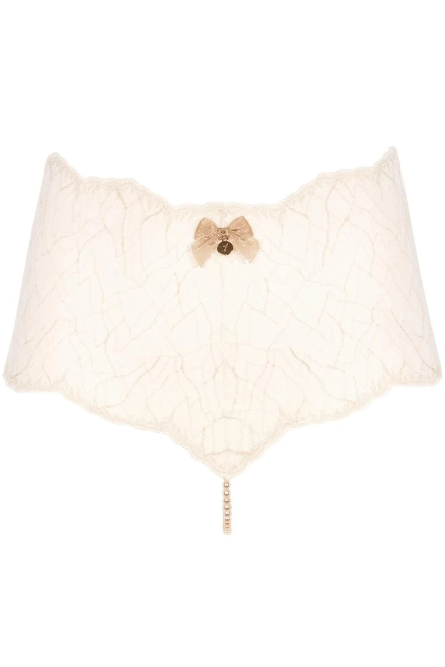 Bracli Ivory Sydney Pearl Panty - Elegant Lace Underwear for Women