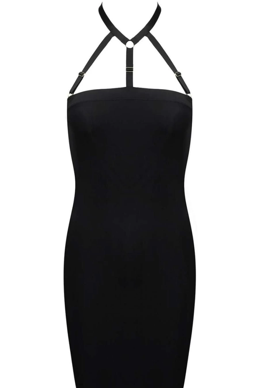 Maison Close Black Tapage Nocturne Mini Dress - Elegant Night Out Outfit