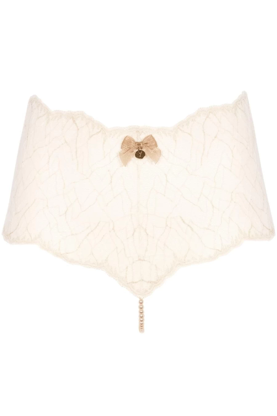 Bracli Ivory Sydney Pearl Panty - Elegant Lace Underwear for Women