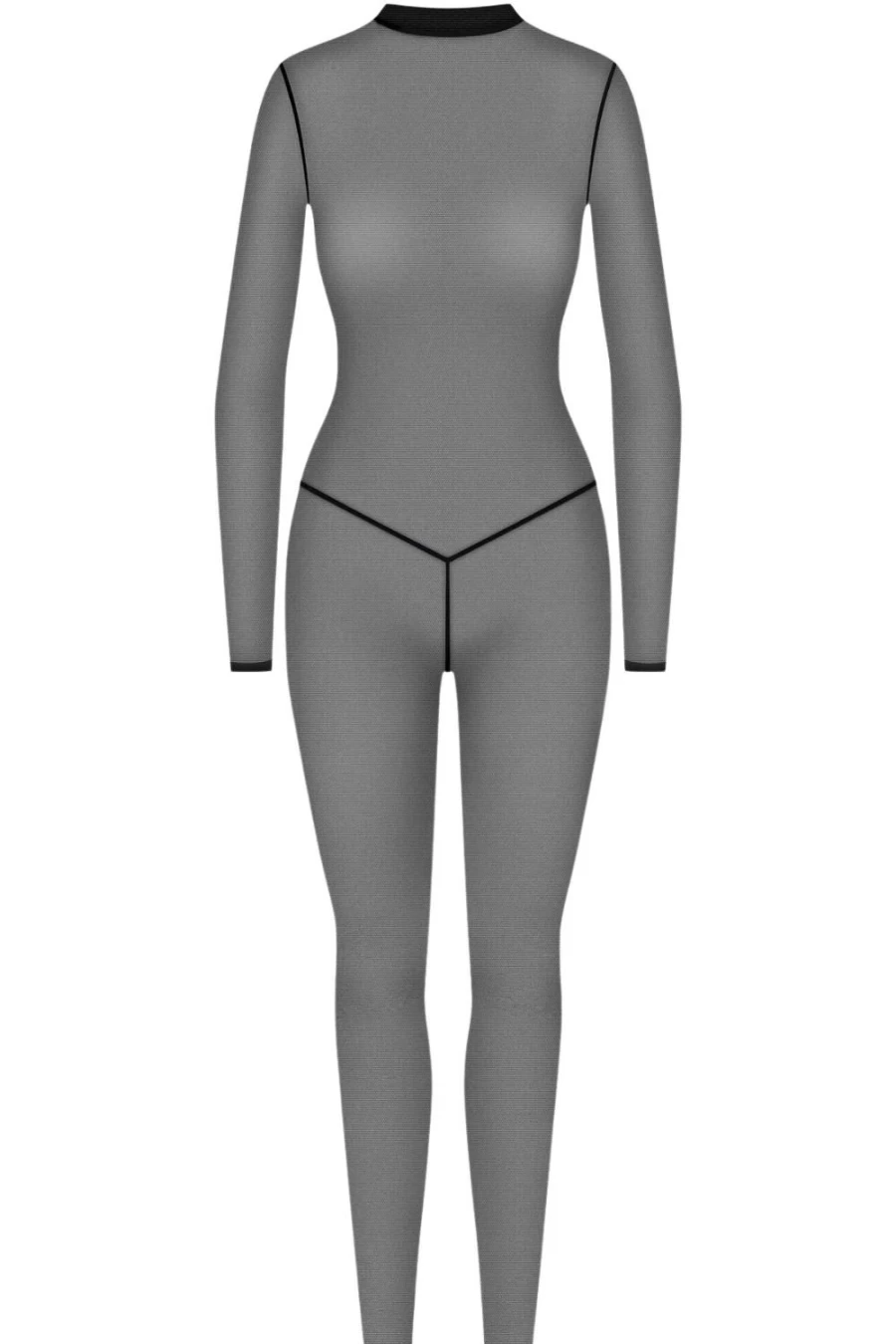 "Maison Close Black Open Back Catsuit - Sensual Corset Bodysuit for Women"