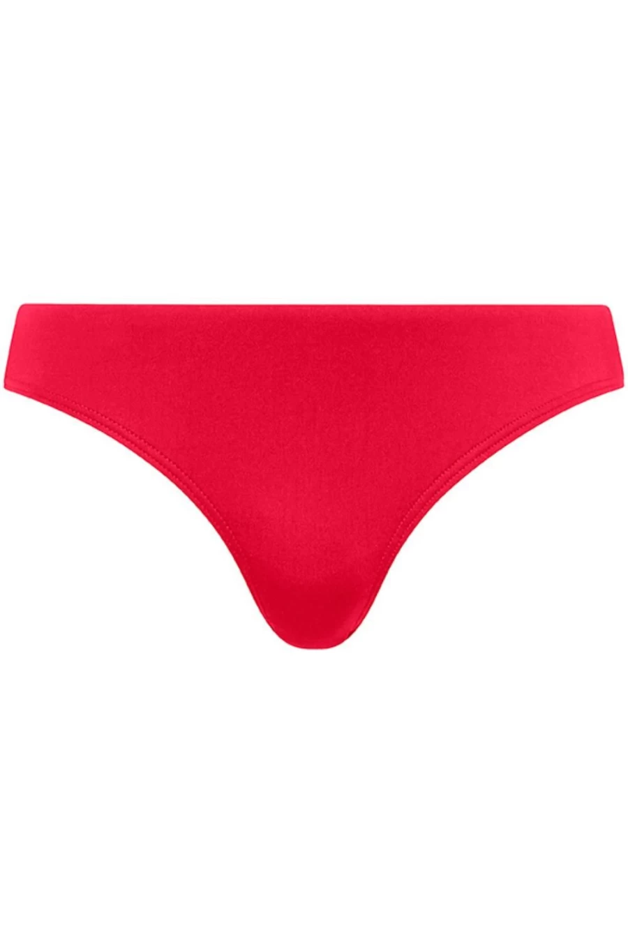 Sea Level Red Eco-Friendly Bikini Bottom - Sustainable Swimwear