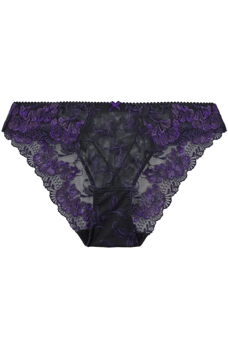 Aubade Dark Orchid Italian Brief - Luxurious Lingerie by A Fleur De Toi