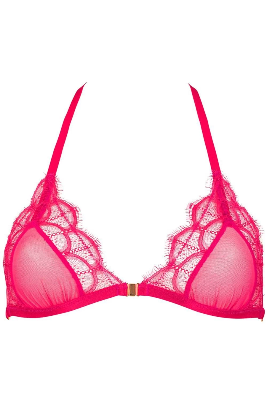 Atelier Amour Pink Mystic Shadow Triangle Bra - Lingerie for Women